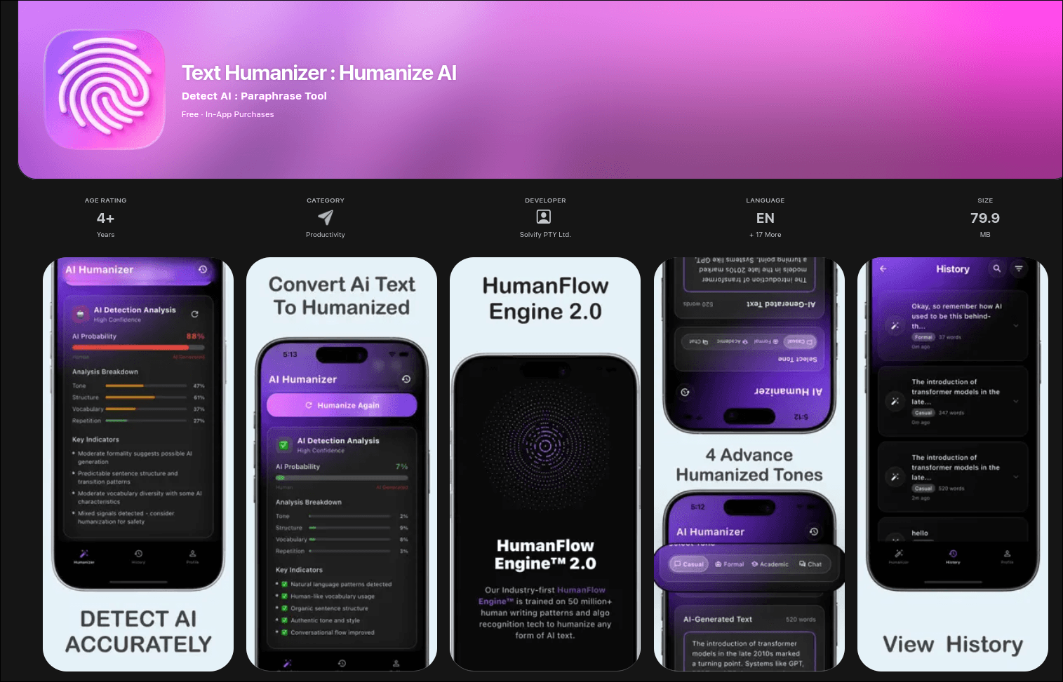 TEXT HUMANIZER: HUMANIZE AI
